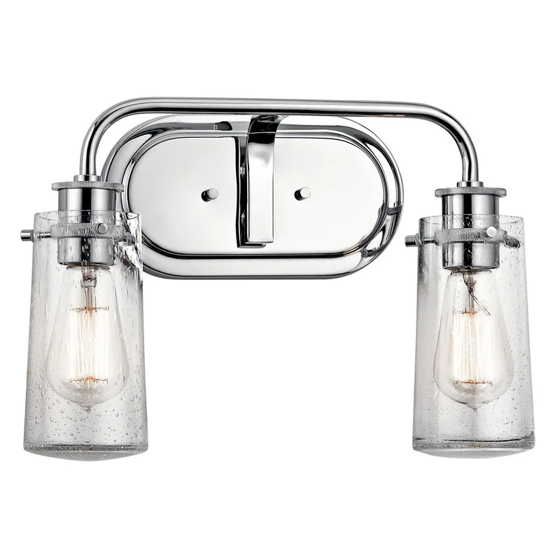 Kichler 45458CH The Braelyn 2 Light Vanity Light Chrome