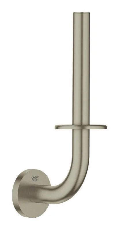 GROHE 40385EN1 Essentials Concealed, Vertical and Wall Toilet Tissue Holder in Nickel Tones