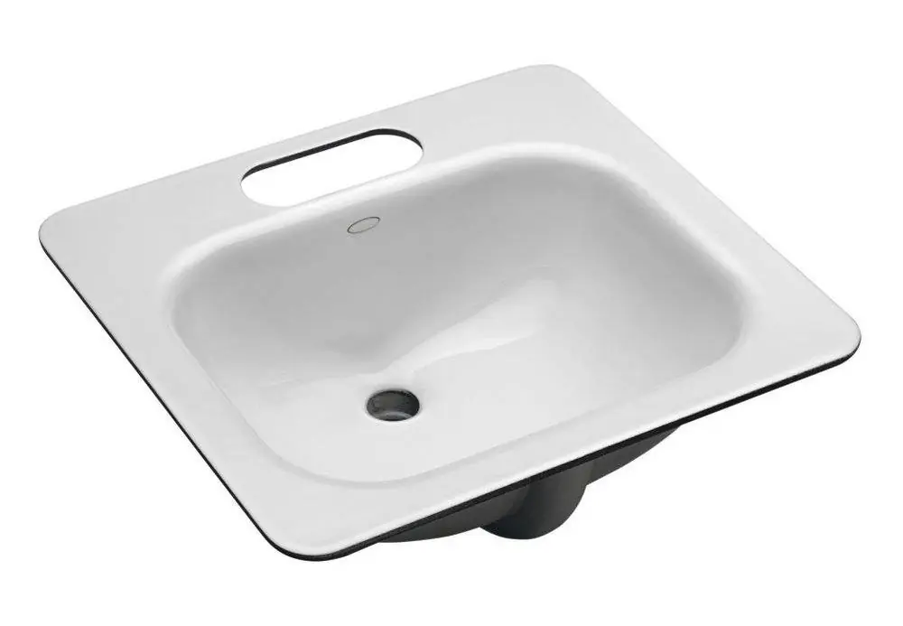 KOHLER 2890-4U-0 Tahoe® 20 x 18 in. Rectangular Undermount Bathroom Sink in White