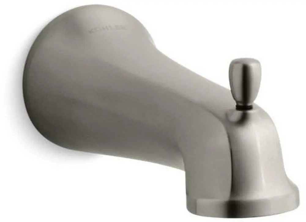 Kohler 10588-BN Bancroft Diverter Tub Spout in Vibrant Brushed Nickel