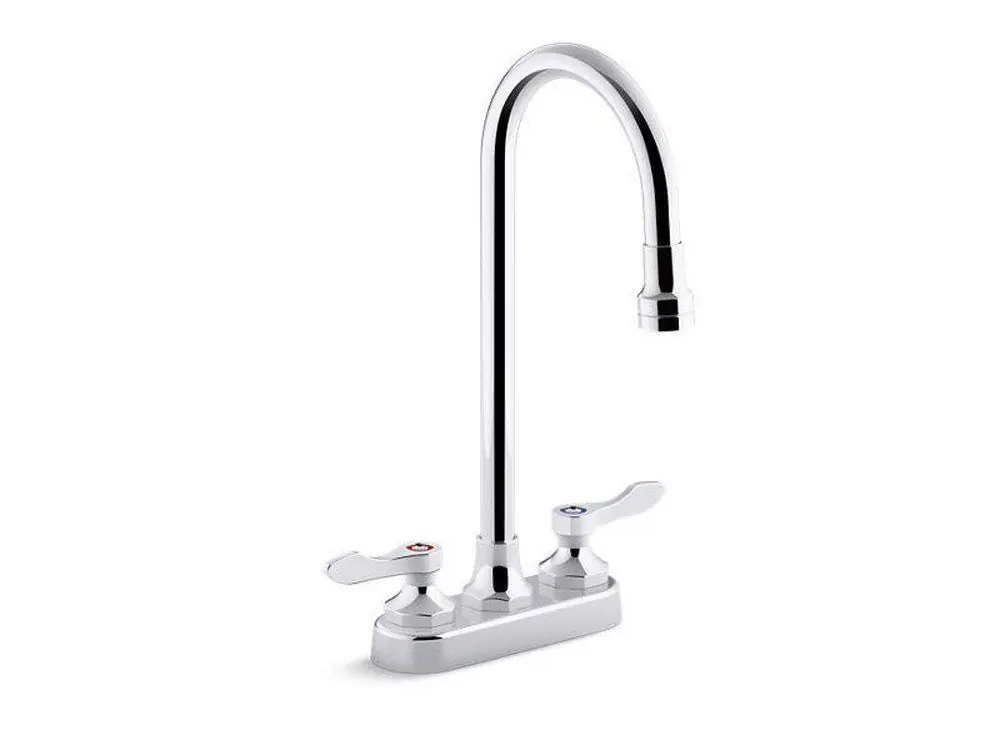 KOHLER 400T70-4AKL-CP Triton Bowe Two Handle Centerset Bathroom Sink Faucet in Polished Chrome