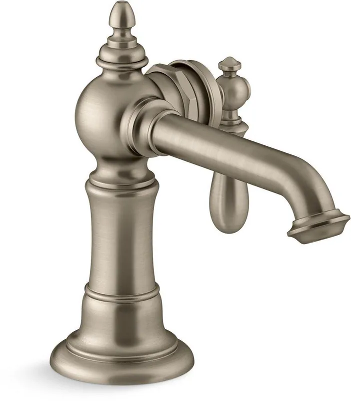 Kohler 72762-9M-BV Artifacts Single Handle Centerset Bathroom Sink Faucet in Vibrant Brushed Bronze