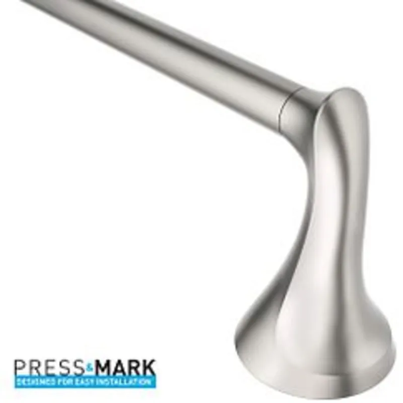 Moen MY1524BN Moen Darcy Brushed Nickel 24 Towel Bar