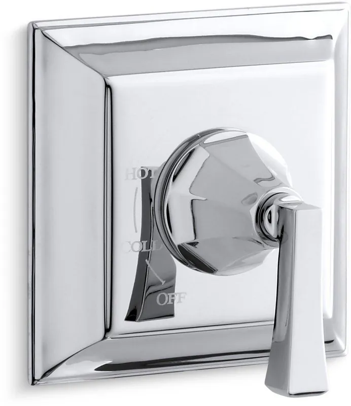 Kohler TS463-4V-CP Memoirs Stately Single Handle Pressure Balancing Valve Trim in Polished Chrome