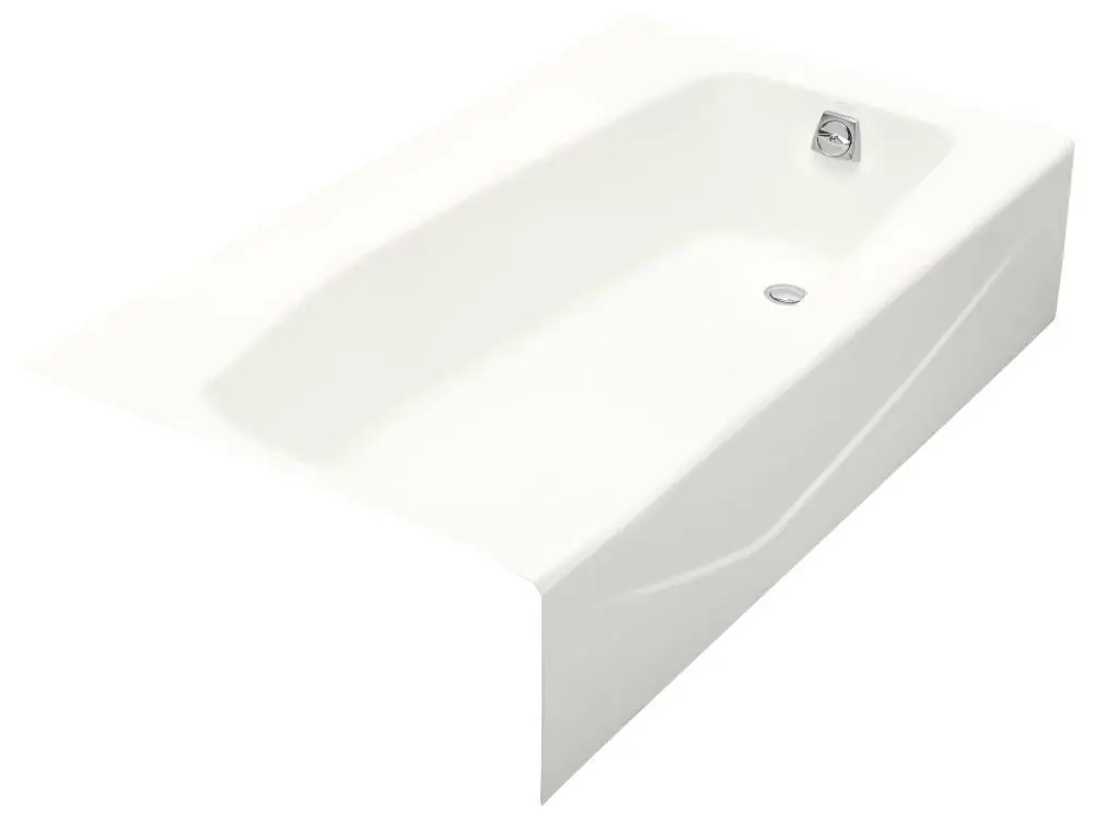 Kohler 714-0 Villager 60 in. x 34 in. Soaker Alcove Bathtub with Right Drain