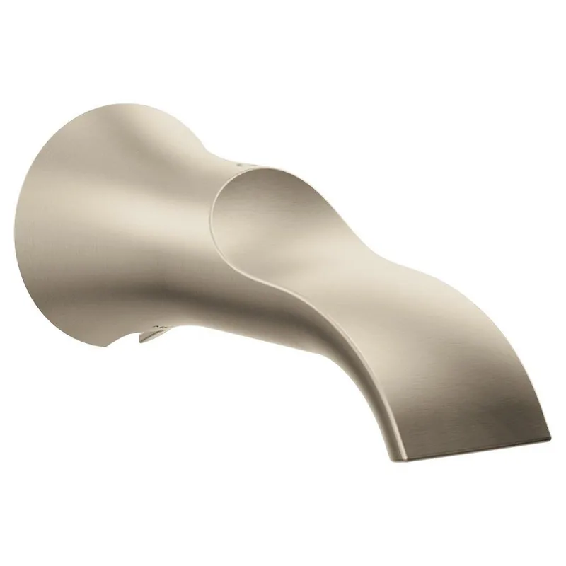Moen S3836BN Doux Non-Diverter Tub Spout in Brushed Nickel