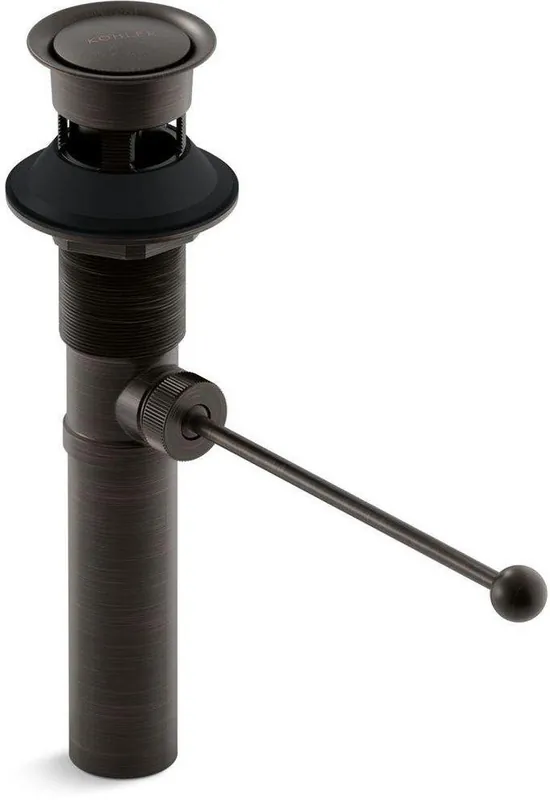 Kohler 7114-A-2BZ Premier Pop-Up Lavatory Drain (Less Overflow) in Oil Rubbed Bronze