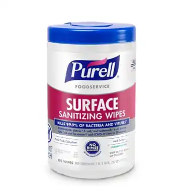 Gojo 9341-06 PURELL Foodservice Surface Sanitizing Wipes each