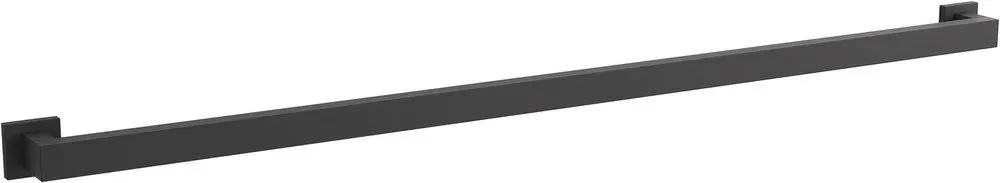 KOHLER 23297-BL Square 42 in. Grab Bar in Matte Black