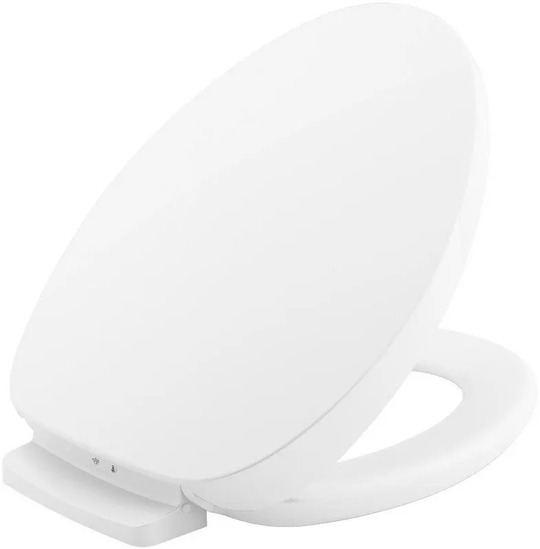 KOHLER 10349-0 PureWarmth Elongated Closed Front with Cover Toilet Seat