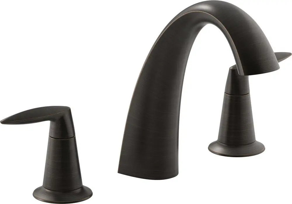 Kohler T45115-4-2BZ Alteo Two Handle Roman Tub Faucet in Oil Rubbed Bronze Trim Only
