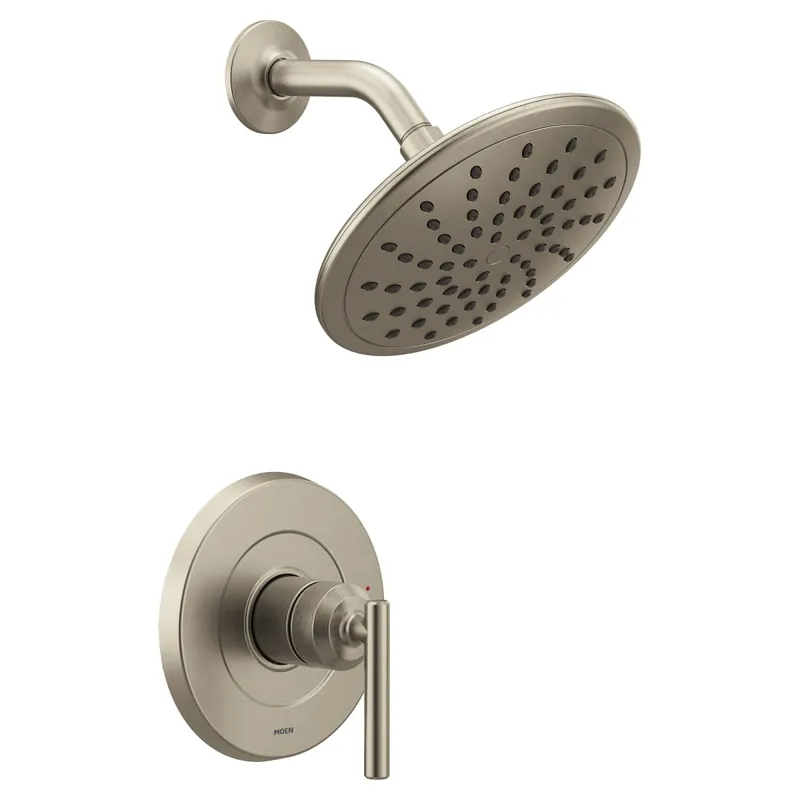 Moen UT3002EPBN Gibson M-CORE 2-Series Eco Performance 1-Handle Shower Trim Kit in Brushed Nickel (Valve Sold Separately)