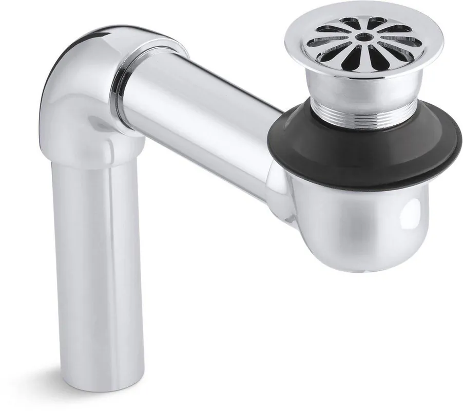 KOHLER 7131-A-CP Decorative 2-1/8 x 4 in. Bathroom Sink Drain in Polished Chrome