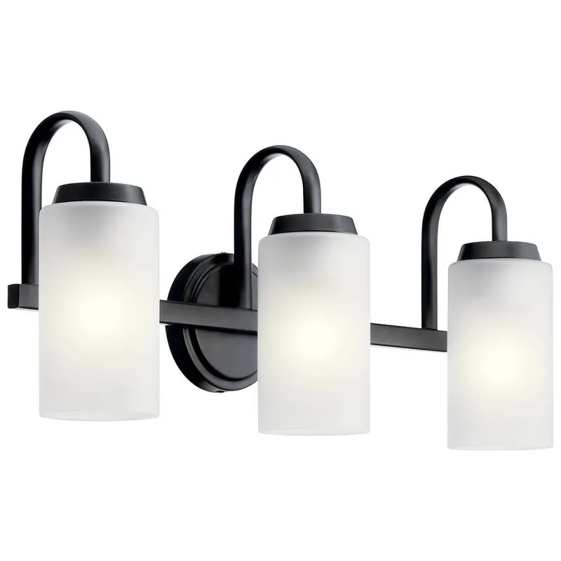 Kichler 55087BK The Kennewick 2 Light Vanity Light