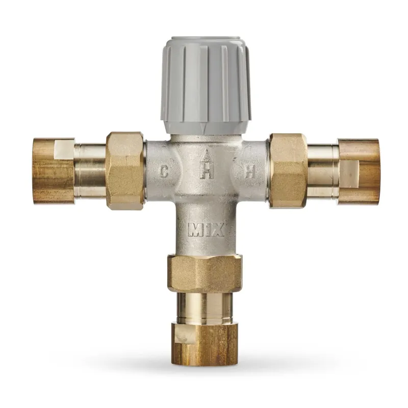 Resideo AM101-UT-1LF/U 3/4 in Union NPT Mixing Valve - STD