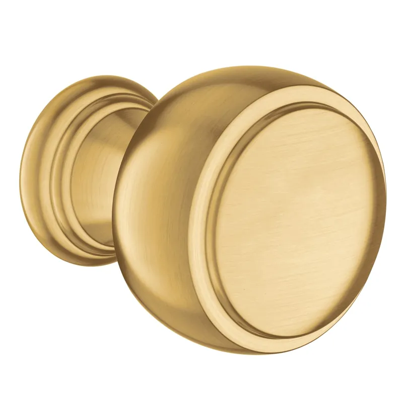Moen YB8405BG Weymouth 1-1/6 in. Brushed Gold Cabinet Knob