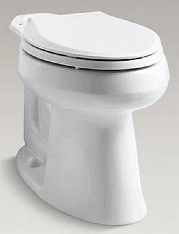 KOHLER 4373-0 Highline Elongated Toilet Bowl in White