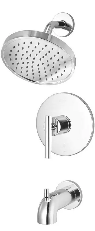 Pfister LG89-8NCC Contempra One Handle Single Function Bathtub & Shower Faucet in Polished Chrome (Trim Only)