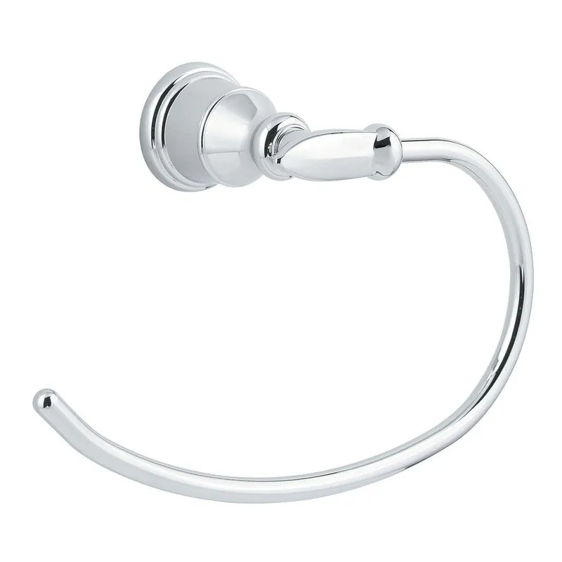Pfister BRB-CB0C Avalon Round Open Towel Ring in Polished Chrome