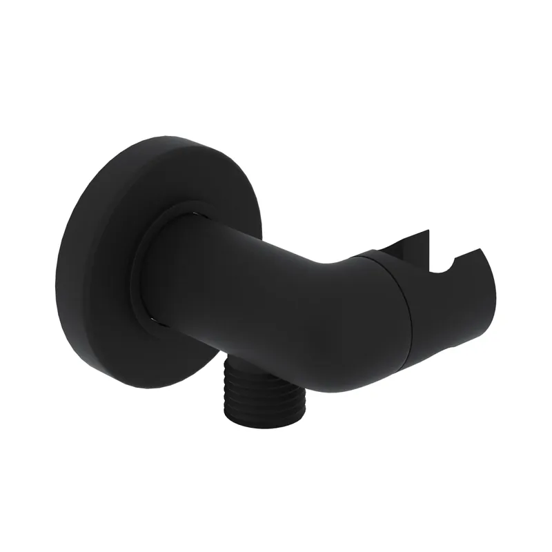 Rohl CD8000MB Handshower Outlet With Holder in Matte Black