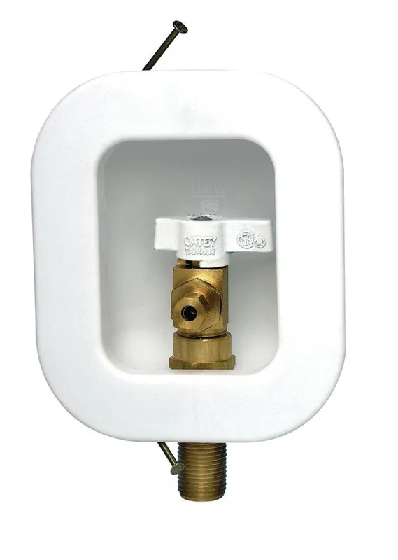 Oatey 39127 I2K Quarter-Turn F1807 PEX Ice Maker Supply Box