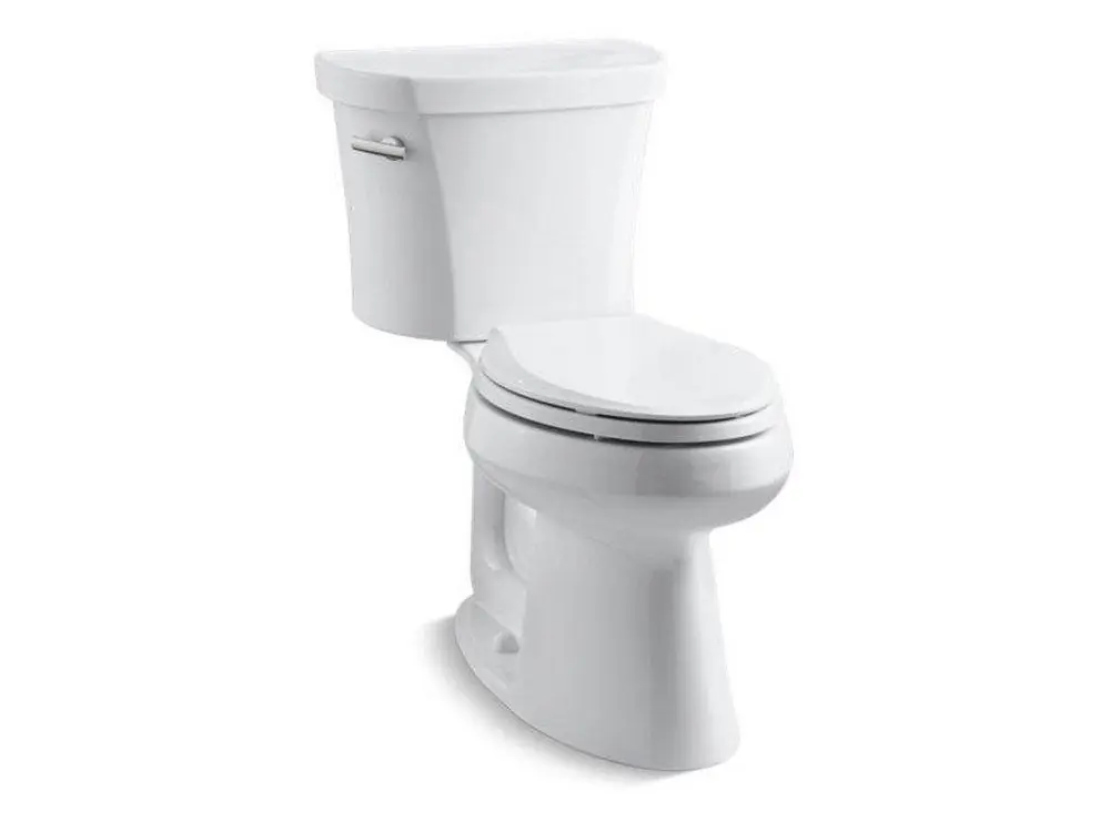 Kohler 3949-0 Wellworth 1.28 gpf Elongated Two Piece Toilet