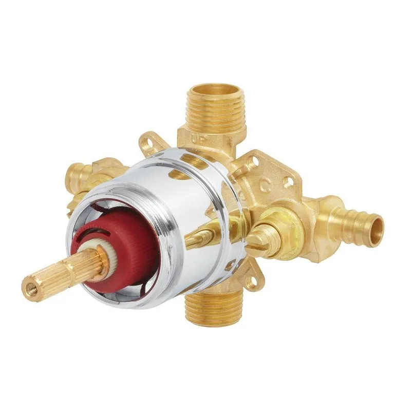 Speakman CPV-PB-PXC Sentinel Mark II 1/2 in. PEX Crimp Connection Pressure Balancing Valve with Stops