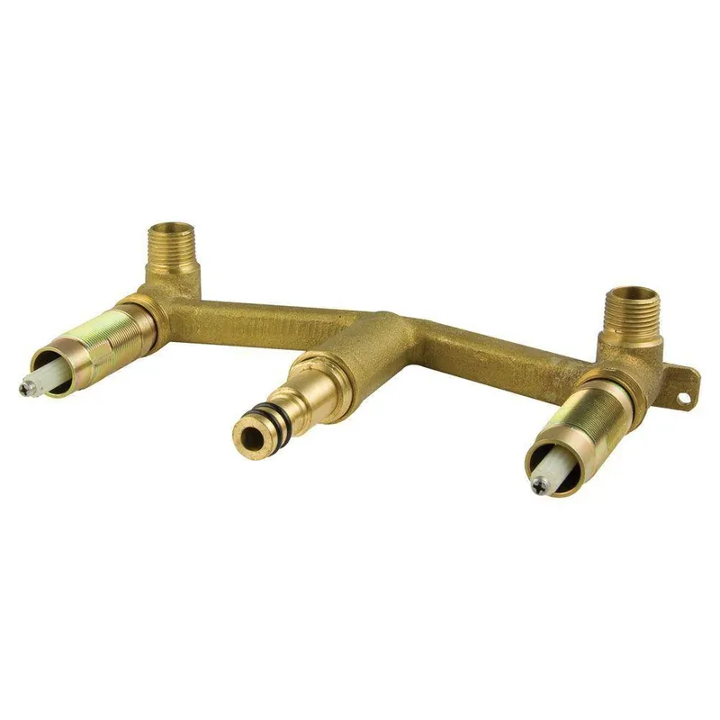 Pfister L0W8-0100 1/2 in. NPT Wall Mount Two Handle Lavatory Faucet Valve