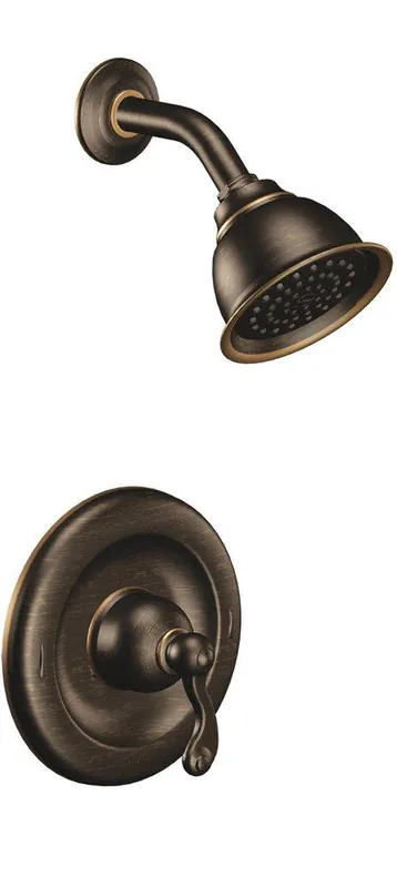 Moen T2122BRB Traditional One Handle Single Function Shower Faucet in Mediterranean Bronze (Trim Only)