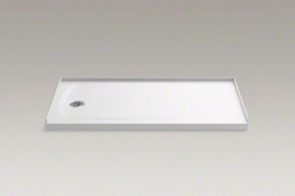 Kohler 1937-0 Ballast 60 in x 32 in Shower Base with Left Drain