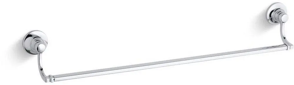 KOHLER 11411-CP Bancroft 24 in. Towel Bar in Polished Chrome