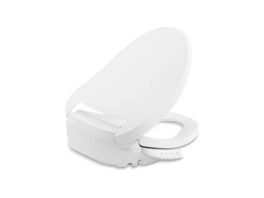 KOHLER 18751-0 C3® Elongated Closed Front with Cover Toilet Seat in White