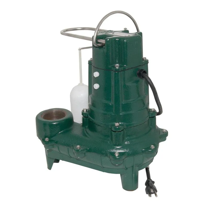 Zoeller 266-0001 Waste-Mate 2 in. 1/2 hp Sewage Pump with Mechanical Float Switch
