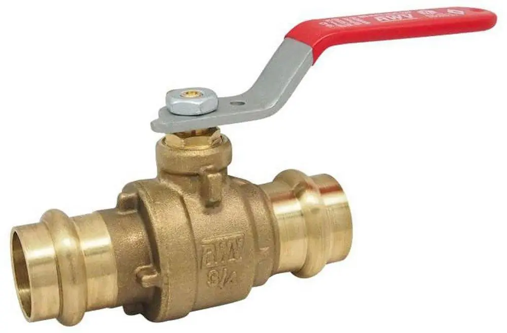Red-White Valve 5020AB3/4 Figure 5020AB 3/4 in DZR Brass Full Port Press 600# Ball Valve