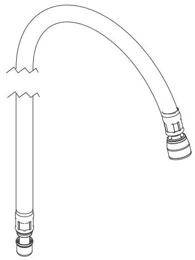 Moen 131381 Pullout Wand Hose Kit in Chrome