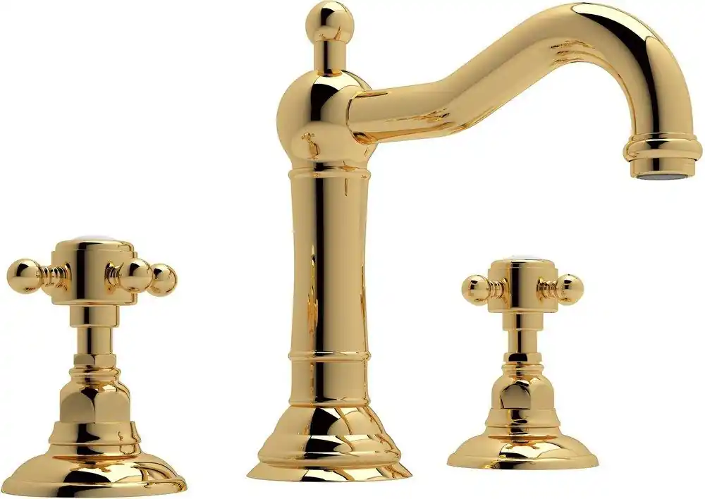 Rohl A1409XMIB-2 Acqui Two Handle Widespread Bathroom Sink Faucet in Inca Brass