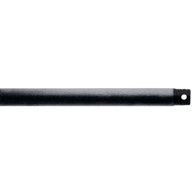 Kichler 360001DBK 18 inch Fan Downrod 1 inch O.D. Suggested for 10 foot ceilings