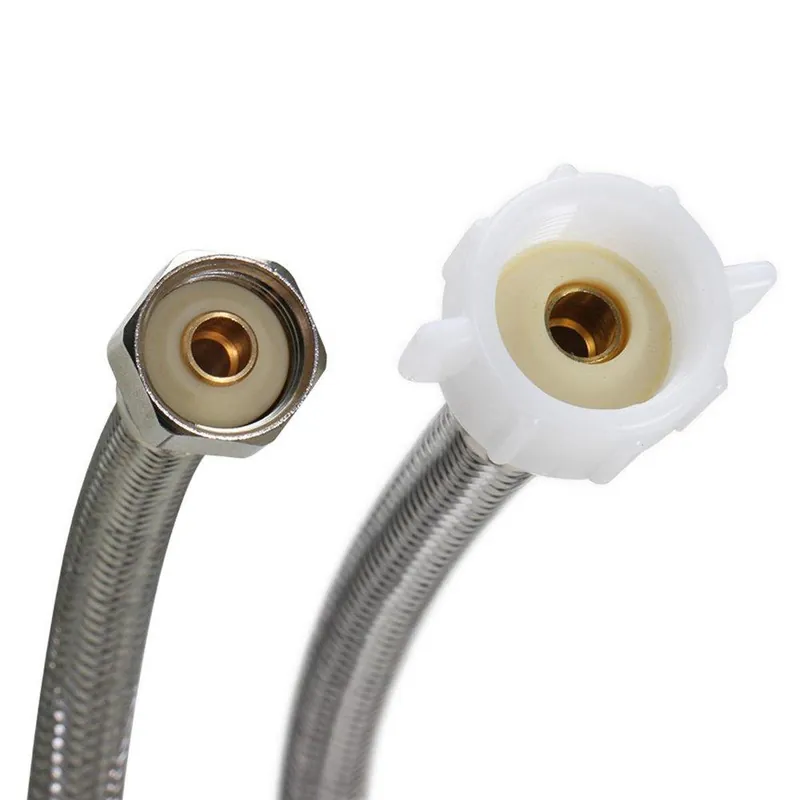 Fluidmaster PRO4T20 1/2 x 7/8 x 20 in. Braided Stainless Toilet Flexible Water Connector
