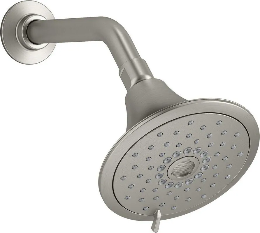 KOHLER 22169-BN Forte Multi Function Showerhead in Vibrant Brushed Nickel