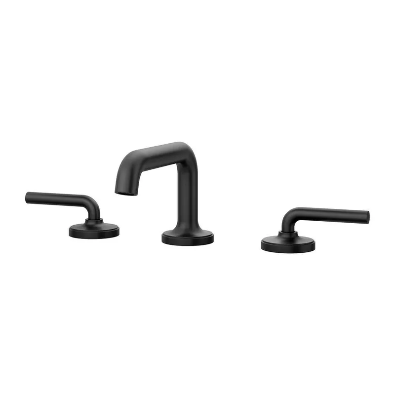Pfister LG49-TNTB Tenet Two Handle Widespread Bathroom Sink Faucet in Matte Black