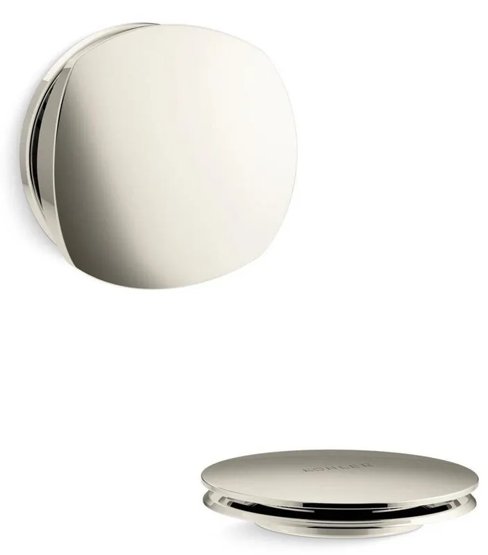 Kohler T37391-SN PureFlo 3-1/8 in. Metal Drain and Overflow Trim Kit