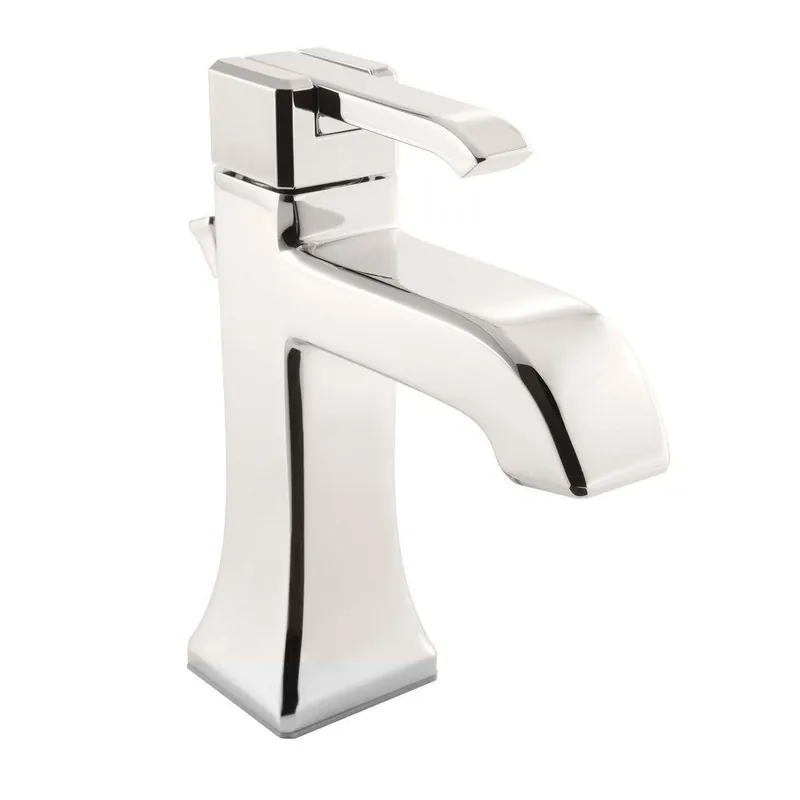 Pfister LG42-FE0D Park Avenue Single Handle Monoblock Bathroom Sink Faucet in Polished Nickel