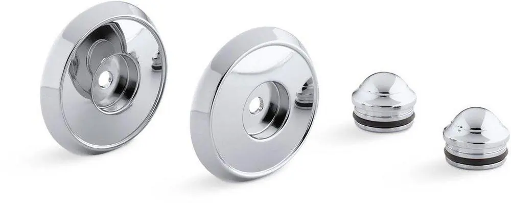 Kohler 349-CP Forte Bancroft Slidebar Trim Kit in Polished Chrome