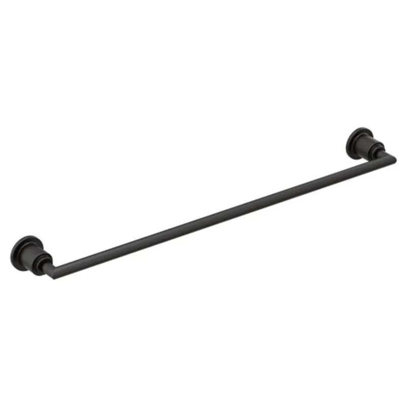 Moen YB0824BL Arris 24 In. Towel Bar In Matte Black