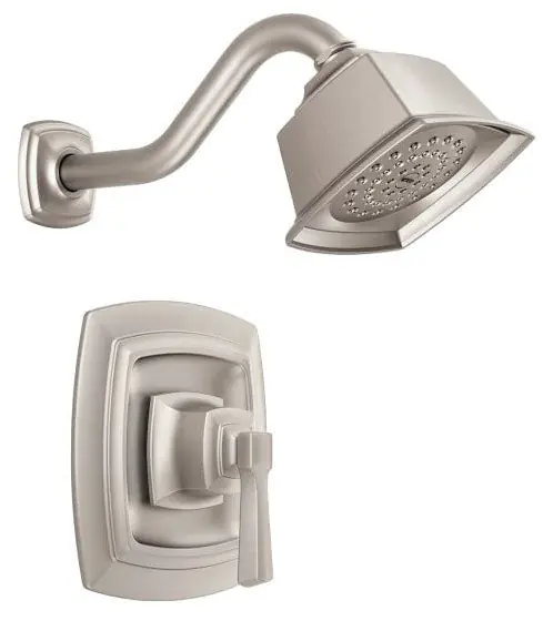 Moen T2162EPSRN Boardwalk Spot Resist Brushed Nickel Posi-Temp(R) Shower Only
