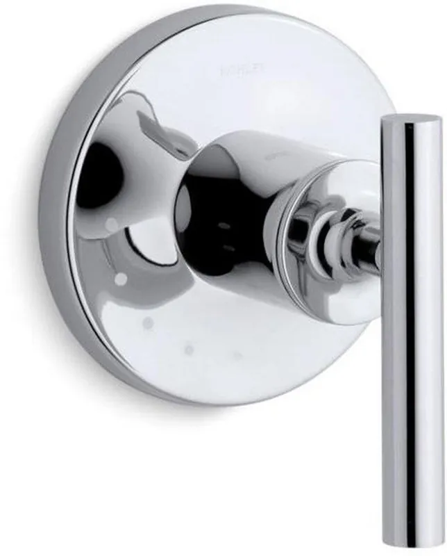 Kohler T14490-4-CP Purist Single Handle Volume Control Valve Trim in Polished Chrome