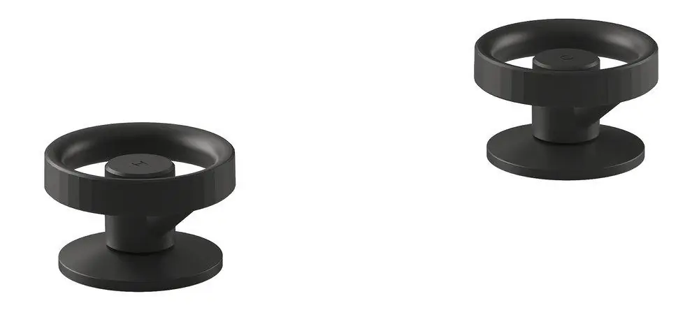 KOHLER 77974-9-BL Components 2-3/4 in. Metal Handle Kit in Matte Black