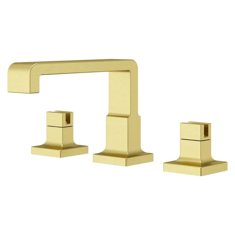 Pfister LG49-VRV1BG Verve Two Handle Widespread Bathroom Sink Faucet in Brushed Gold