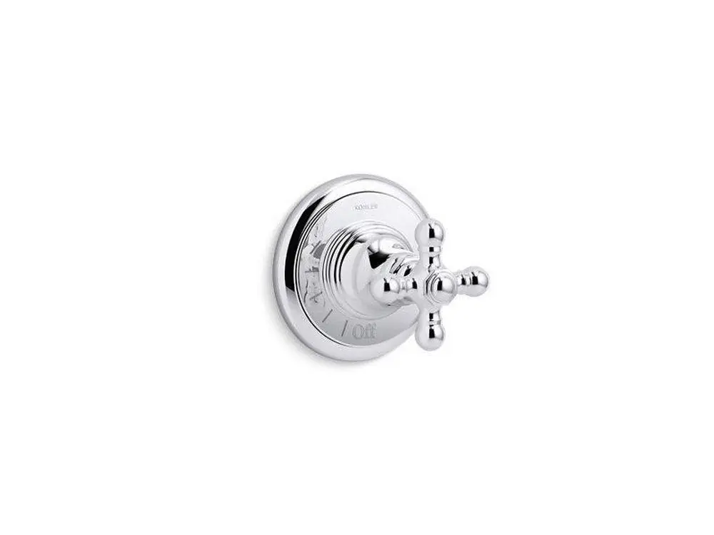 KOHLER T72771-3-CP Artifacts Single Handle Volume Control Valve Trim in Polished Chrome