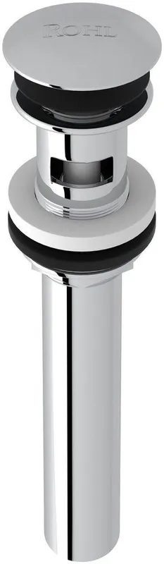 Rohl CC231OFWOAPC Slotted Touch Seal Dome Drain in Polished Chrome